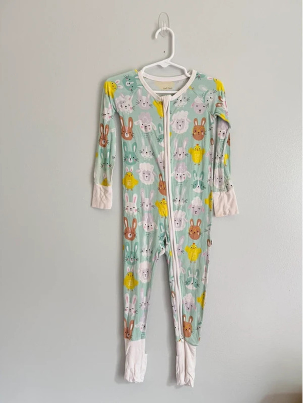 Little Sleepies Easter Bunny Zippy Pajamas 18-24M